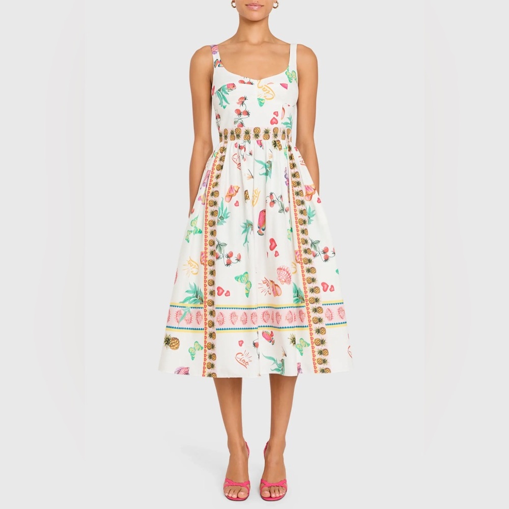 NWT Amanda Uprichard Santorini dress size large